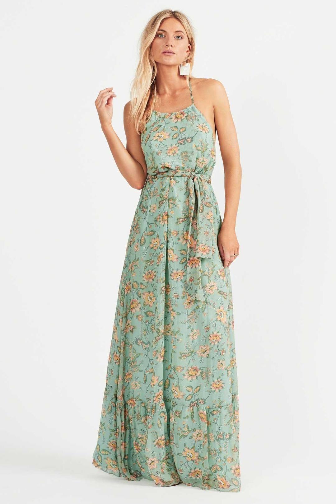 Tigerlily Persi Silk Maxi Dress for rent on The Volte - main image