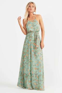 Tigerlily Persi Silk Maxi Dress for rent on The Volte - image 4