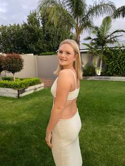 CULT GAIA Serita maxi dress OFF White