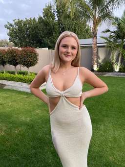 CULT GAIA Serita maxi dress OFF White