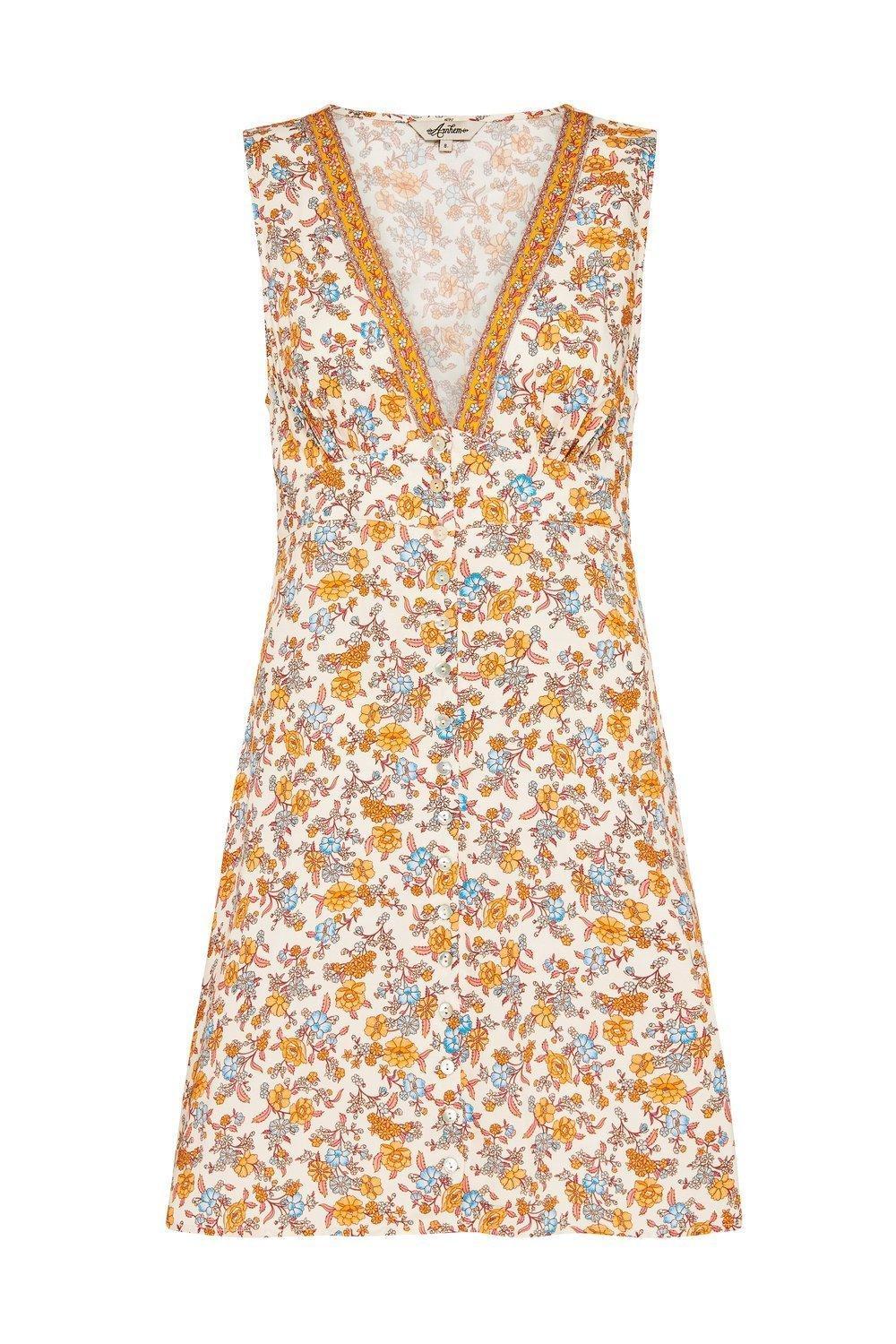 Arnhem Honey Play Dress Floral Size 10 for rent on The Volte - main image