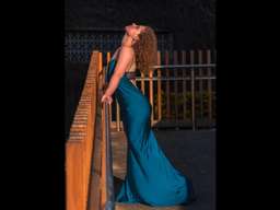 Lexi Zarni Dress - Cerulean Blue for rent on The Volte - image 1