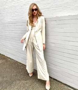 ALICE MCCALL | Heights Jacket Blazer Dress in Creme | Size 6 for rent on The Volte - image 5