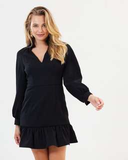 Mossman The Stranger Things Mini Dress Black Size 6 for rent on The Volte - image 2