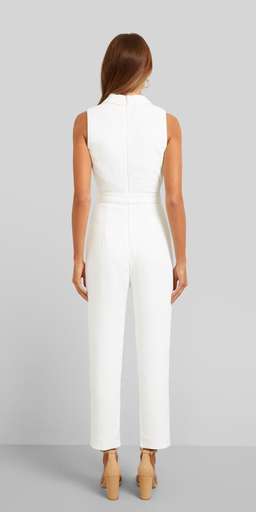 Kookai Valentine Jumpsuit White Size 6 for rent on The Volte - image 2