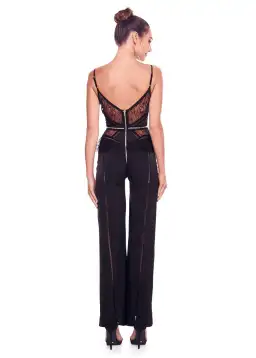 Eliya the Label Capri Pantsuit Black Size 6 for rent on The Volte - image 2