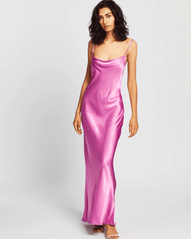 Bec & Bridge Lucie Maxi Dress Fuchsia Pink Size 8  - Image 1