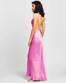 Bec & Bridge Lucie Maxi Dress Fuchsia Pink Size 8 for rent on The Volte - image 2