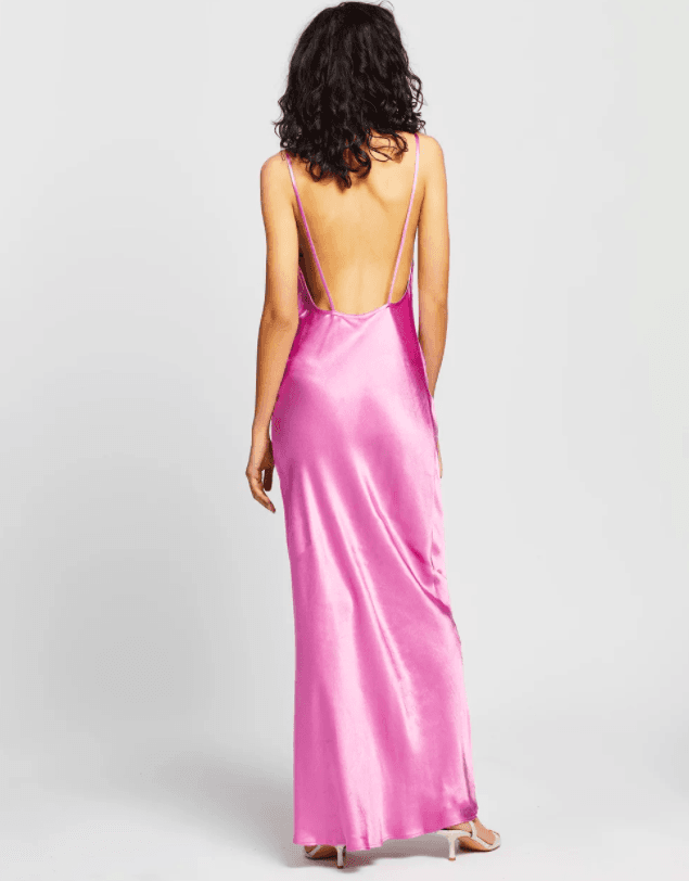 Bec & Bridge Lucie Maxi Dress Fuchsia Pink Size 8  - Image 3