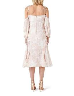 Thurley Sardinia Midi Dress Dusty Pink Size 6 for rent on The Volte - image 3