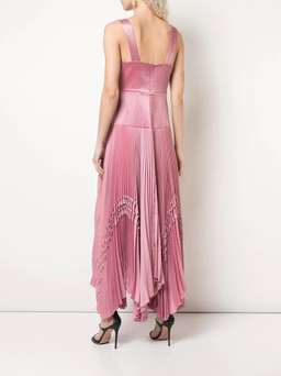 Bellona Pleated Maxi Dress for rent on The Volte - image 2