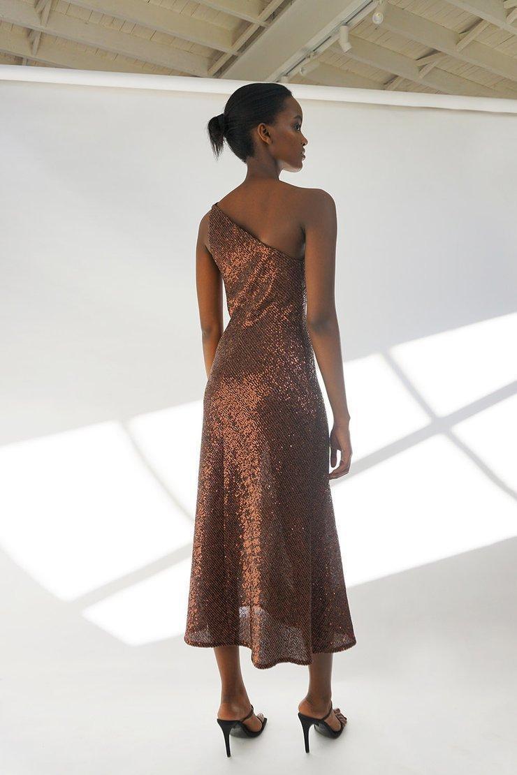 By Johnny Copper Girl Bias Midi Size 6 for rent on The Volte - main image