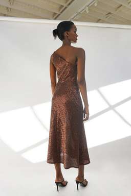 By Johnny Copper Girl Bias Midi Size 6 for rent on The Volte - image 2