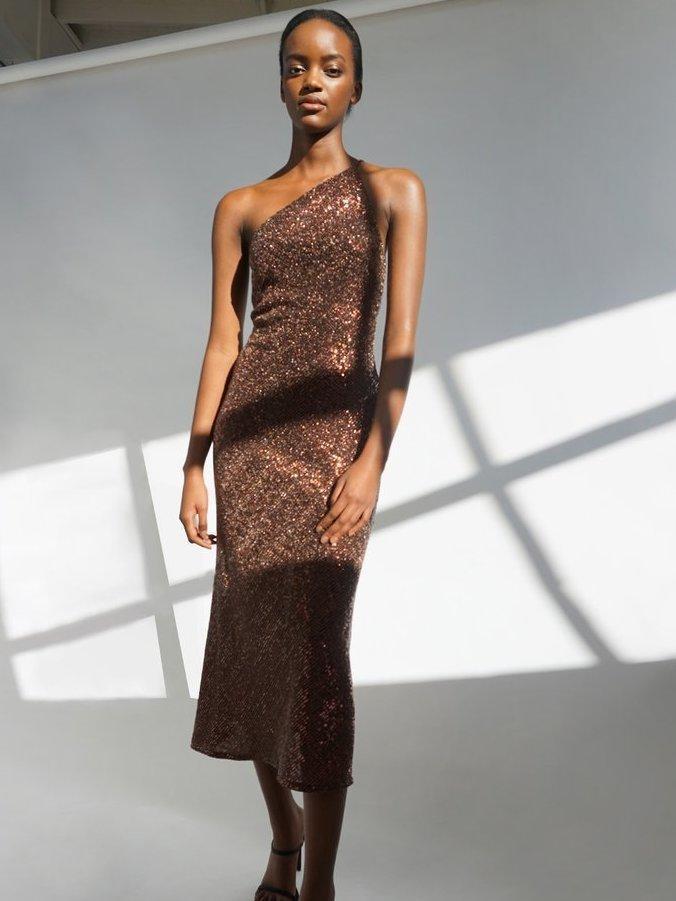 By Johnny Copper Girl Bias Midi Size 6 for rent on The Volte - main image