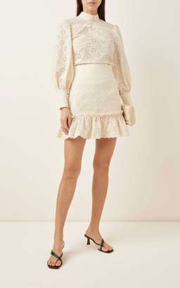 Angels Mini Skirt and Top