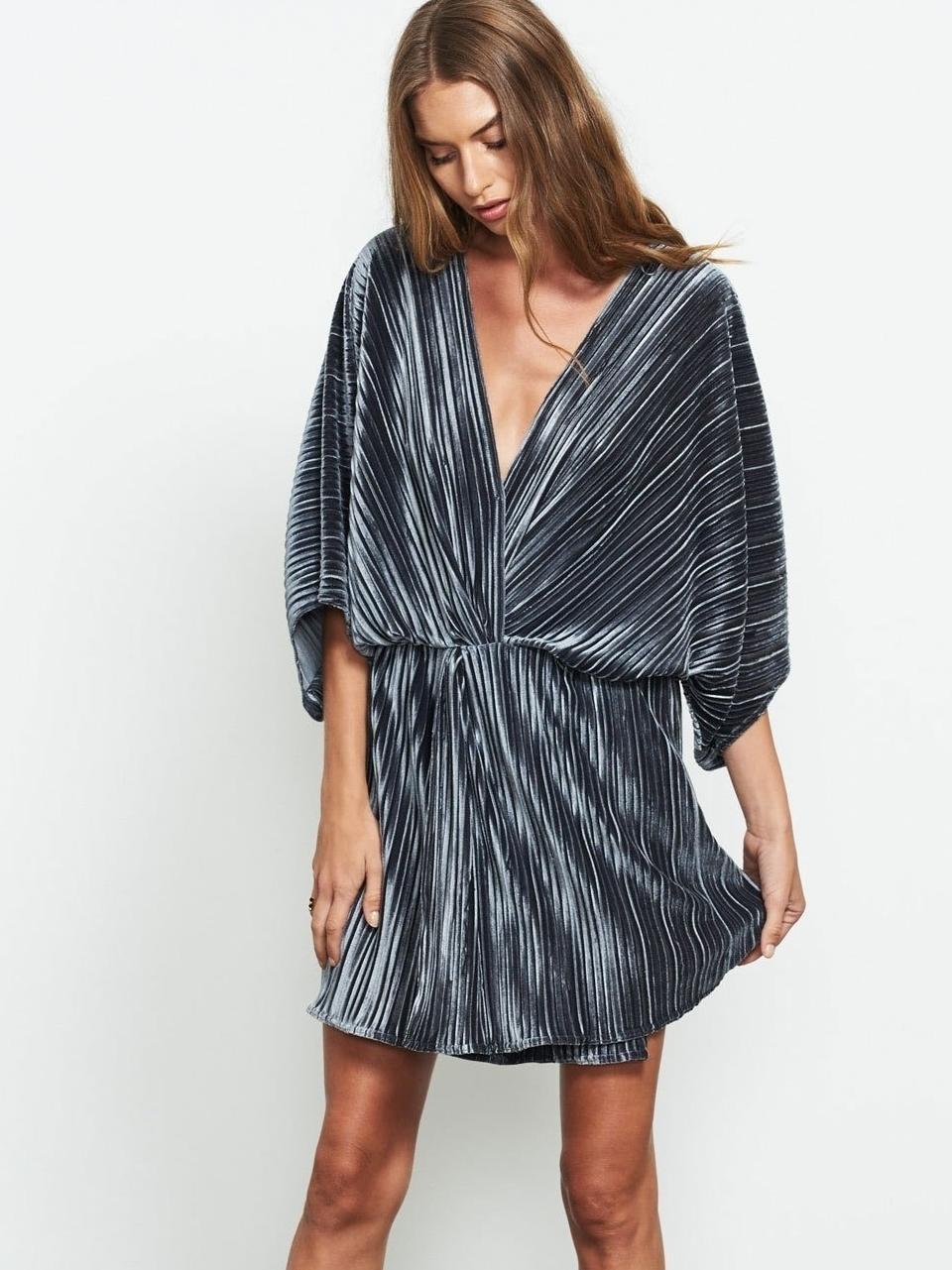 Stevie May The Kiss Pleated Mini Dress Size 6 for rent on The Volte - main image