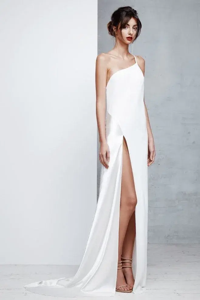 Lexi Angelica Dress White Size 6 for rent on The Volte - main image