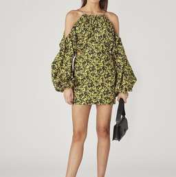 Camilla and Marc Monet Mini Dress Yellow Size 8