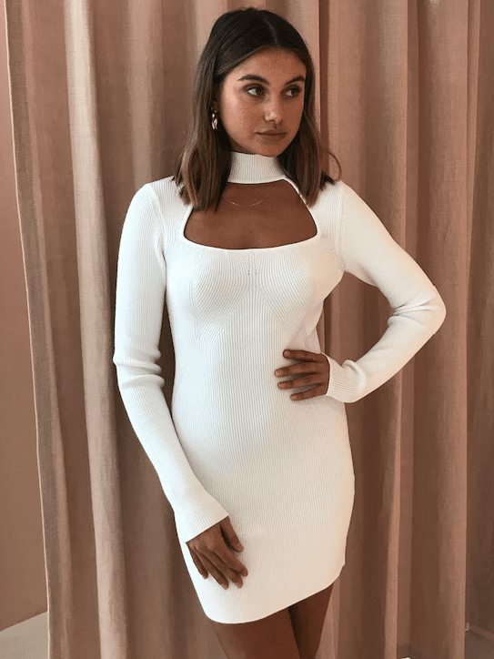 Manning Cartell Virtual Dimensions Knit Dress Size 8 for rent on The Volte - main image