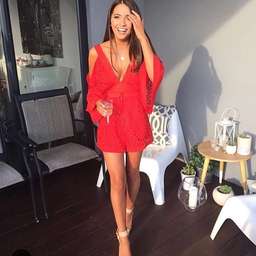 ALICE MCCALL | Keep Me There Red Playsuit Size 6 | BEST SELLER for rent on The Volte - image 2