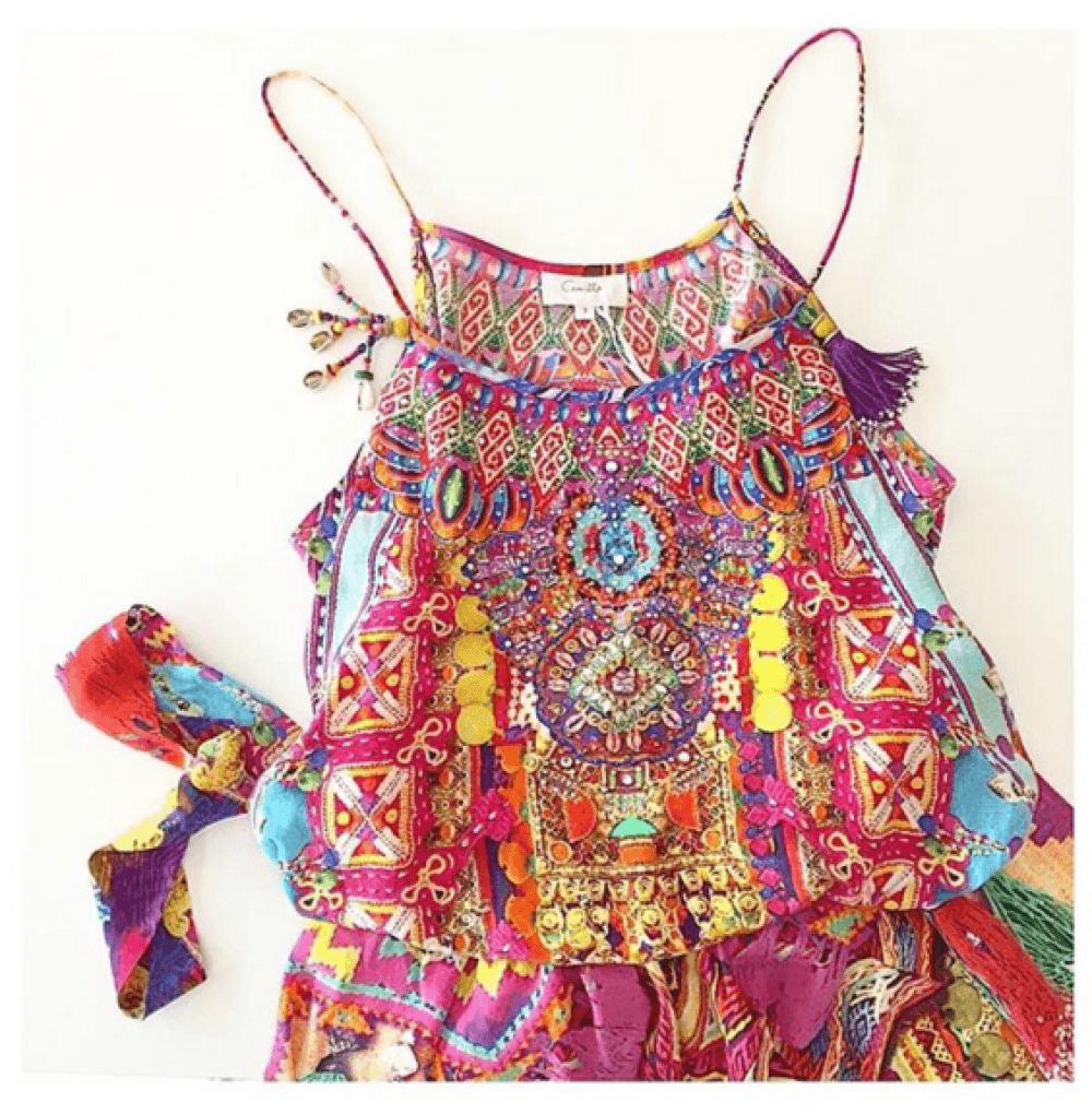 CAMILLA | Child's Play Shoestring Pink Print Playsuit | Size 8 SOLD OUT for rent on The Volte - main image