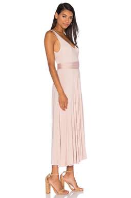 Zimmermann Chroma Slinky Dress Soft Nude Pink Size 0 / AU 8 for rent on The Volte - image 2
