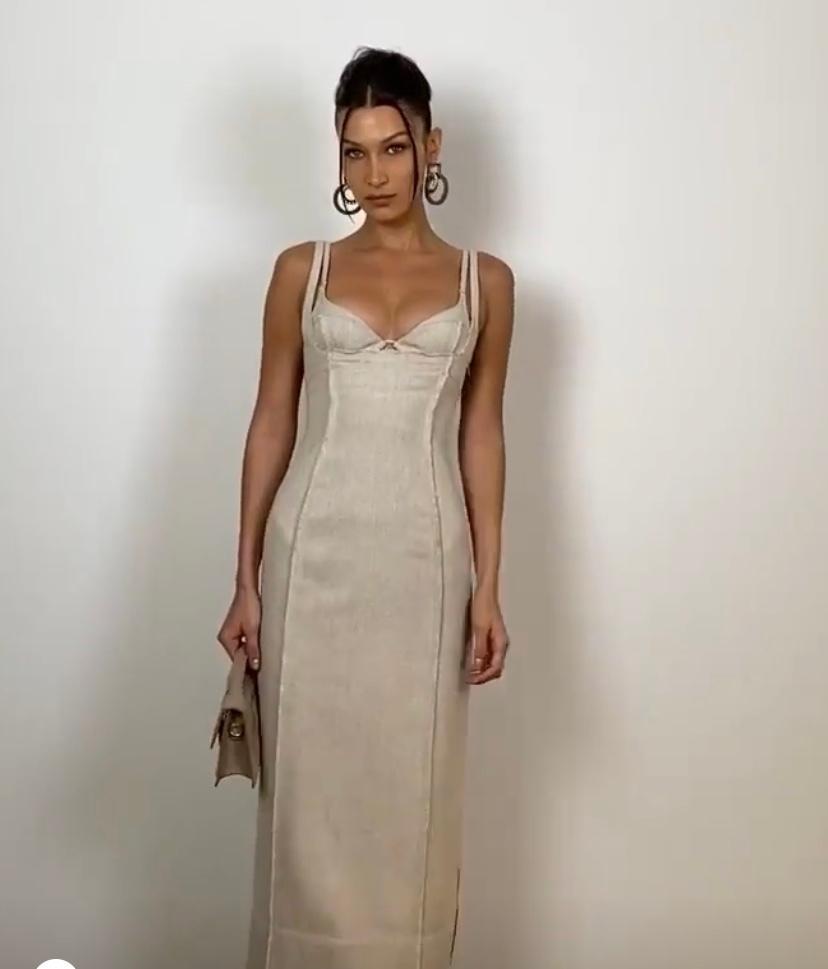 Jacquemus La Valerie Robe for rent on The Volte - main image