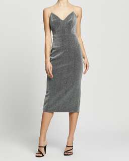 Mossman silver lining dress for rent on The Volte - image 1