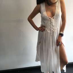 Alice McCall Wild Aster Dress White Size 4 for rent on The Volte - image 3