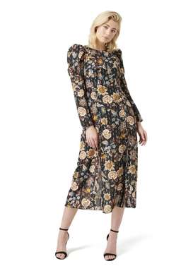 Thurley Valentina Gold Dobby Dress Size 6 for rent on The Volte - image 2