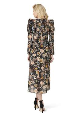 Thurley Valentina Gold Dobby Dress Size 6 for rent on The Volte - image 3