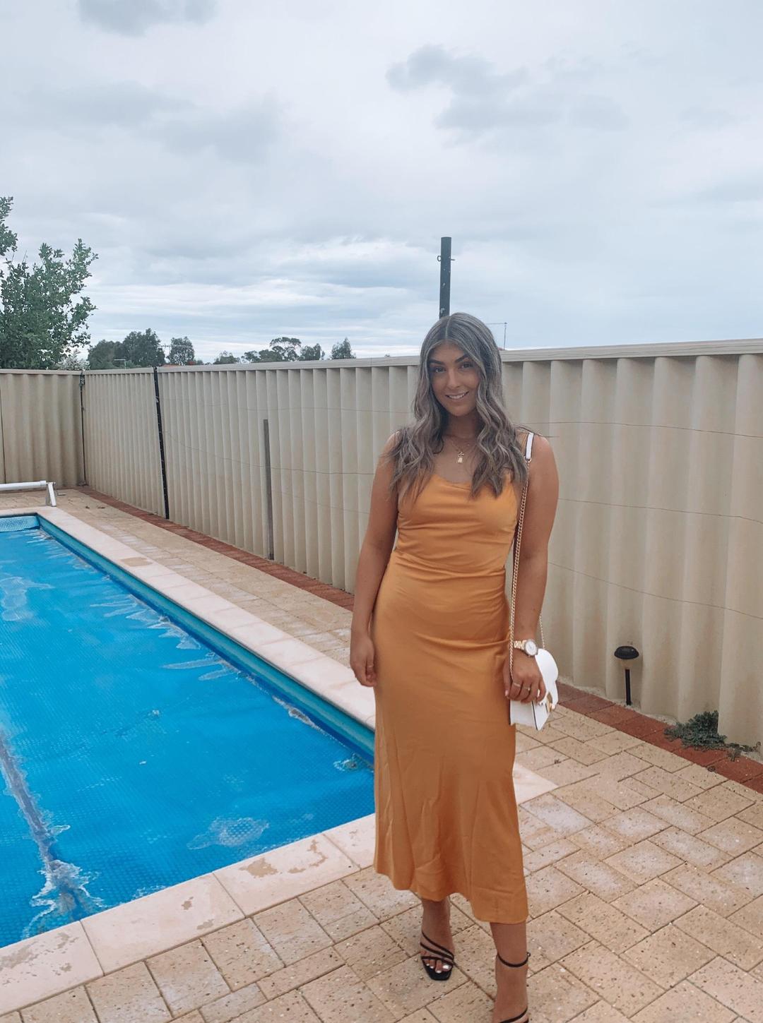 Third Form Black Out MIDI Dress for rent on The Volte - main image