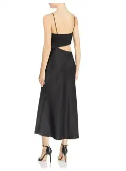 Bec & Bridge Claudia Cut Out Midi Dress Black Size AU 6 for rent on The Volte - image 2