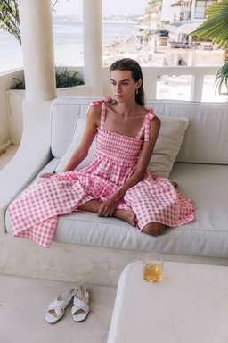 Steele Lyla Dress Hot Pink for rent on The Volte - image 5