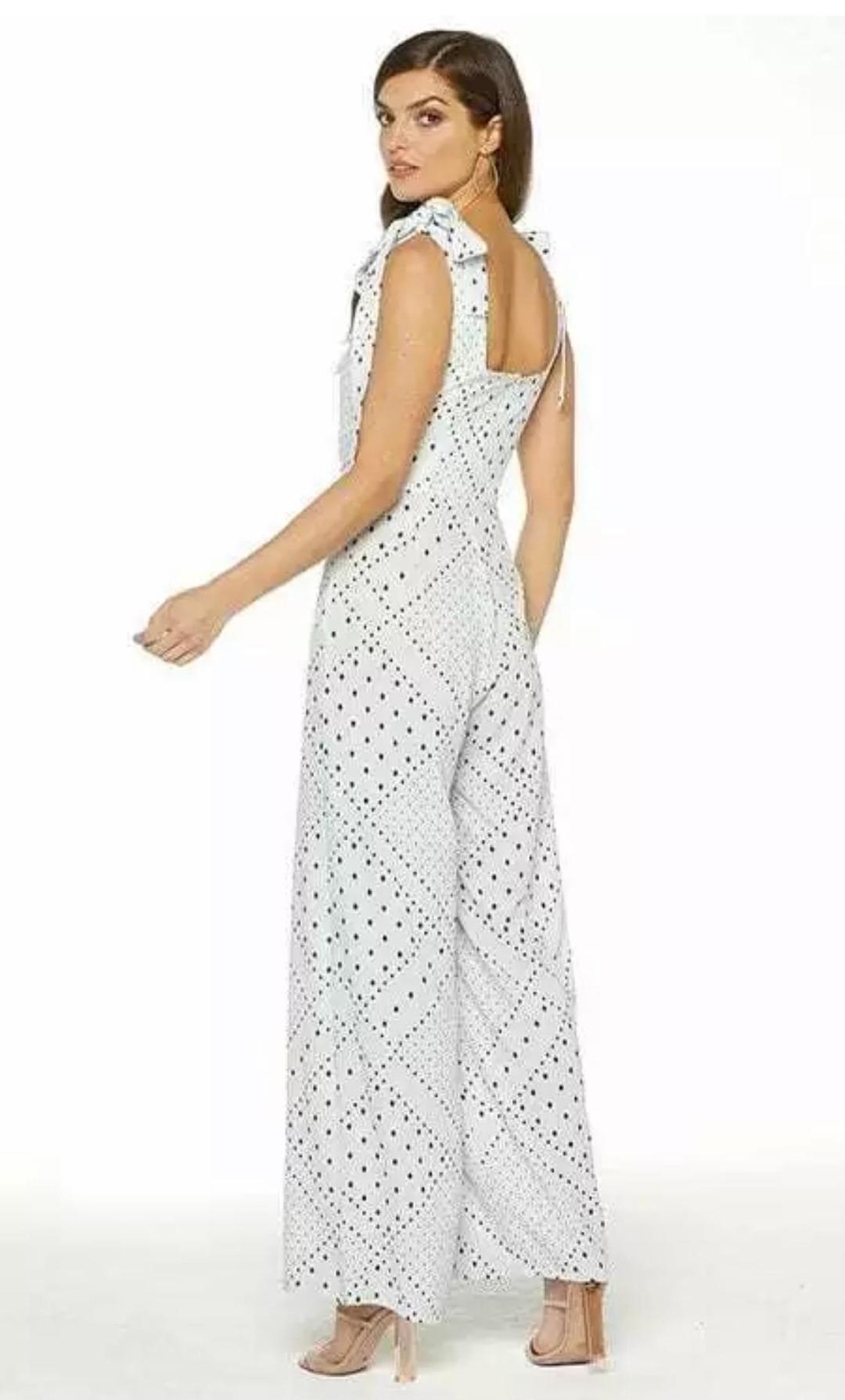 Pasduchas Cubano Jumpsuit Print Size 8 for rent on The Volte - main image