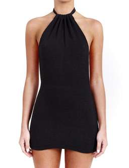 Bamba Swim 'Bounty' Dress in Black - Size Medium
