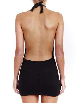 Bamba Swim 'Bounty' Dress in Black - Size Medium