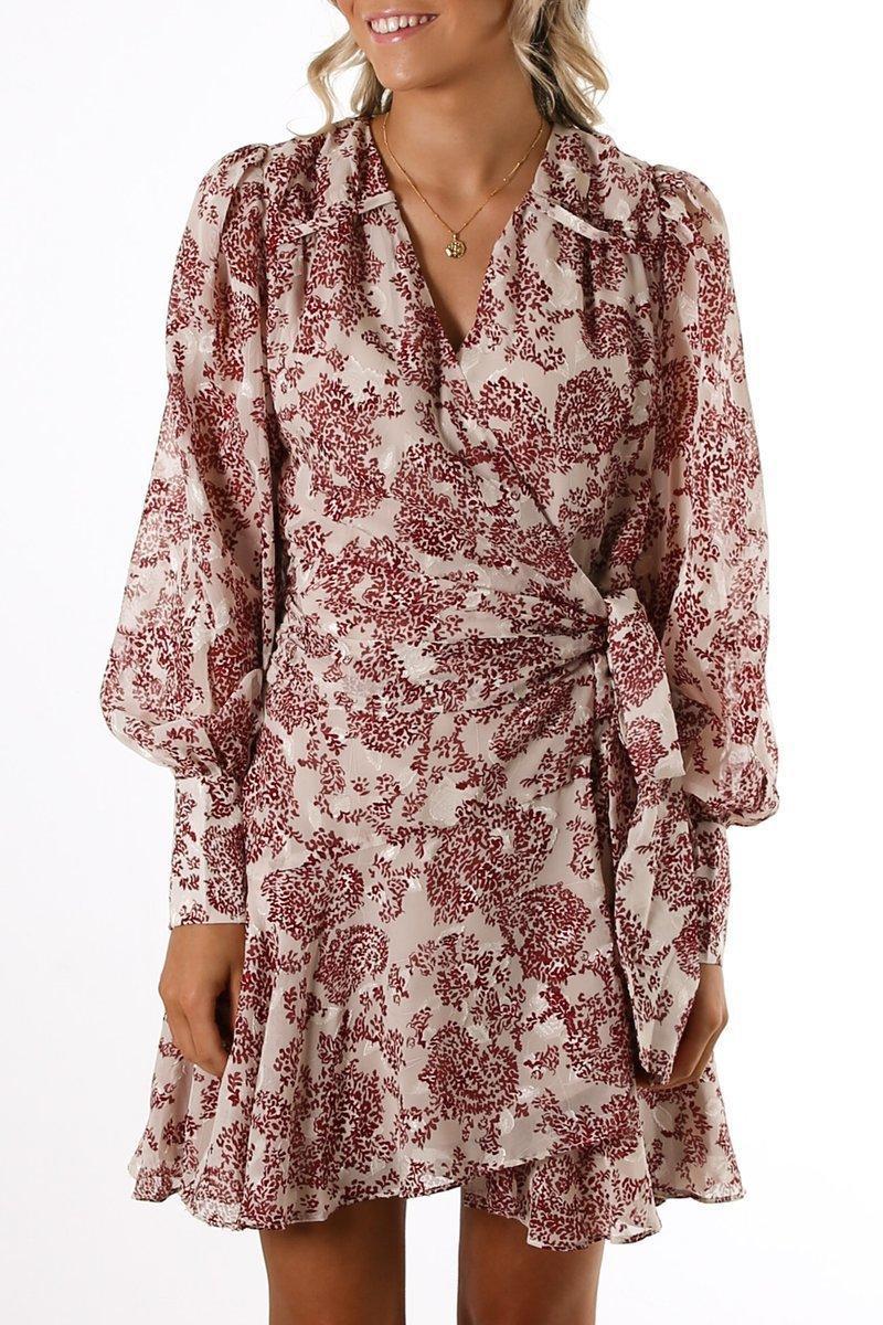 Elliatt Granite Dress - Whiteberry for rent on The Volte - main image