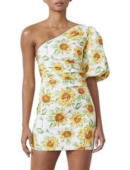 Bec & Bridge Francine Asym Mini Dress Size 8