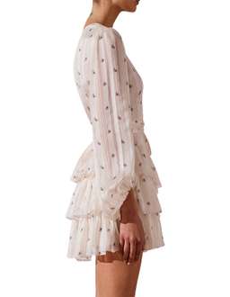 Shona Joy Sedgwick Tiered Mini Dress