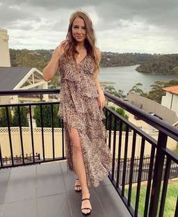 Shona Joy Tiered Maxi Dress