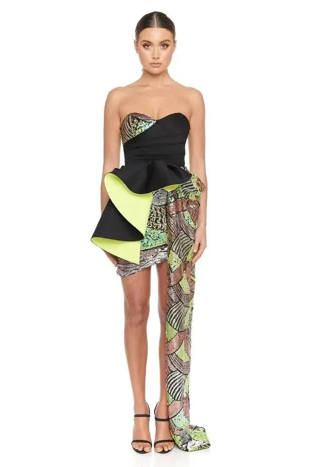 Eliya The Label Florence Dress Black Size 10 - Image 1