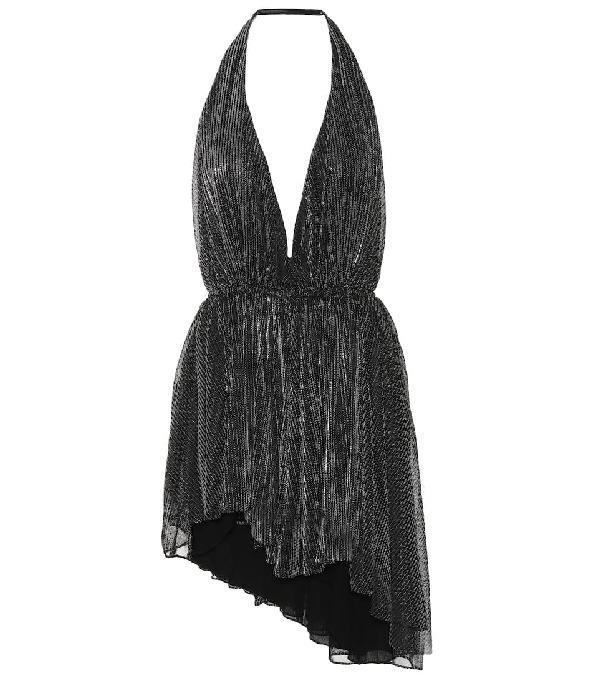 SAINT LAURENT METALLIC HALTER MINI - Image 3