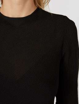 Sir the Label Indre Long sleeve Dress Black Size 6