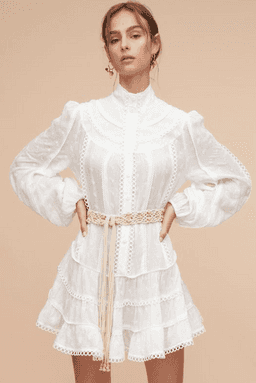 Tigerlily Hanae Mini Dress White Size 8 for rent on The Volte - image 1