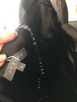 Sheike Black Mermaid gown for rent on The Volte - image 4