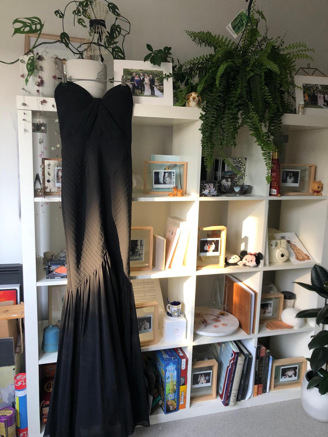 Sheike Black Mermaid gown for rent on The Volte - main image