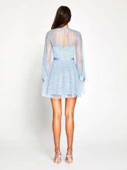 ALICE MCALL BLUE CRAFT DRESS SIZE 8 for rent on The Volte - image 2