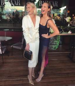 Dion Lee - Bustier Perf Dress Navy Size 6