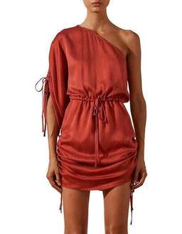 Shona Joy One Shoulder Dress Size 8